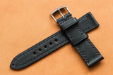 The House Of Straps | Wickett & Craig Bridle Black Full Stitch Strap