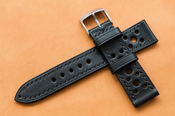 The House Of Straps | Wickett & Craig Bridle Black Racing Strap