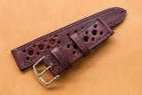 The House Of Straps | Wickett & Craig Bridle Burgundy Racing Strap