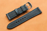 The House Of Straps | Wickett & Craig Navy Full Stitch Strap