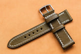 The House Of Straps | Wickett & Craig Olive Full Stitch Strap