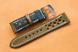 The House Of Straps | Wickett & Craig Bridle Olive Racing Strap