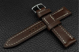 THOS Italian Espresso Leather Watch Strap