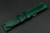 THOS Italian Green Leather Watch Strap
