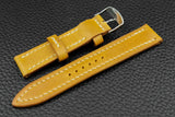 THOS Italian Yellow Leather Watch Strap