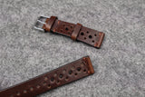 Horween Chromexcel Brown Unlined Racing Leather Watch Strap