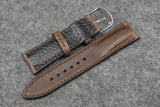 Horween Chromexcel Natural Half Padded Leather Watch Strap