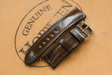 The House Of Straps | Horween Shell Cordovan Armagnac Half Padded FS Watch Strap