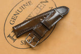 The House Of Straps | Horween Shell Cordovan Armagnac Half Padded FS Watch Strap