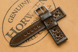 The House Of Straps | Horween Shell Cordovan Armagnac Racing Watch Strap