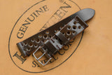 The House Of Straps | Horween Shell Cordovan Armagnac Unlined Racing Watch Strap