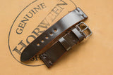 The House Of Straps | Horween Shell Cordovan Armagnac Unlined Side Stitch Watch Strap