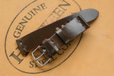 The House Of Straps | Horween Shell Cordovan Armagnac Unlined Side Stitch Watch Strap