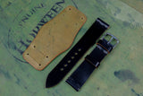 The House Of Straps | Horween Shell Cordovan Black Bund Strap