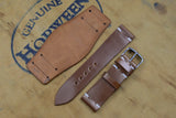The House Of Straps | Horween Shell Cordovan Bourbon Bund Strap