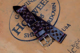 RM: Horween Shell Cordovan Colour 8 Unlined Racing Strap (20/18)