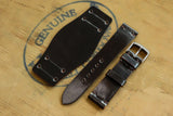 The House Of Straps | Horween Shell Cordovan Dark Cognac Bund Strap