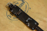 The House Of Straps | Horween Shell Cordovan Dark Cognac Newman Bund Strap