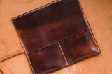 Horween Shell Cordovan Marbled Colour 8 Dual Watch Pouch