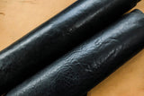 The House Of Straps | Horween Shell Cordovan Tumbled Black Hides