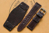 The House Of Straps | Horween Shell Cordovan Tumbled Colour 8 Bund Strap