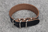 Horween Chromexcel Navy 3 Ring Pass Through Leather Strap