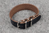 Horween Chromexcel Navy 3 Ring Pass Through Leather Strap