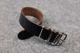 Horween Chromexcel Navy 3 Ring Pass Through Leather Strap
