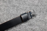Horween Chromexcel Navy Wide Pass Through Leather Strap