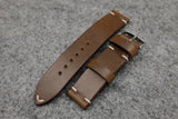 Horween Chromexcel Natural Side Stitch Leather Watch Strap