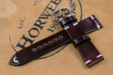 Horween Shell Cordovan Colour 6 Side Stitch Leather Watch Strap