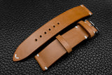 Italian Sand Side Stitch Leather Watch Strap