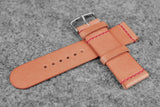 RM: Italian Pink Unlined Leather Watch Strap (24/24)