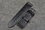RM: Horween Chromexcel Black Unlined Leather Watch Strap (24/22)