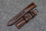 RM: Horween Chromexcel Brown Half Padded Leather Watch Strap (20/18)