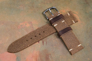 The House Of Straps | Horween Chromexcel Roughout Leather Watch Strap