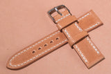 The House Of Straps | Shinki Hikaku Shell Cordovan Natural Watch Strap