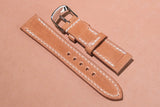 The House Of Straps | Shinki Hikaku Shell Cordovan Natural Watch Strap