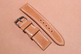 The House Of Straps | Shinki Hikaku Shell Cordovan Natural Watch Strap