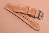 The House Of Straps | Shinki Hikaku Shell Cordovan Natural Watch Strap