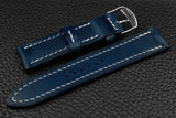 THOS Italian Blue Leather Watch Strap