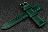 THOS Italian Green Leather Watch Strap