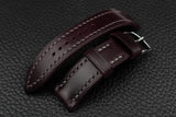 THOS Italian Purple Leather Watch Strap
