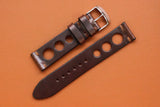 RM: Horween Chromexcel Brown Unlined Rally Watch Strap (21/20)
