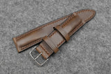 Horween Chromexcel Natural Half Padded Leather Watch Strap