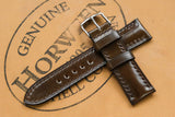 The House Of Straps | Horween Shell Cordovan Armagnac Half Padded FS Watch Strap