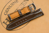 The House Of Straps | Horween Shell Cordovan Armagnac Half Padded FS Watch Strap