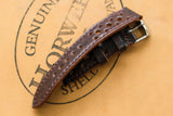 The House Of Straps | Horween Shell Cordovan Tumbled Colour 8 Racing Strap