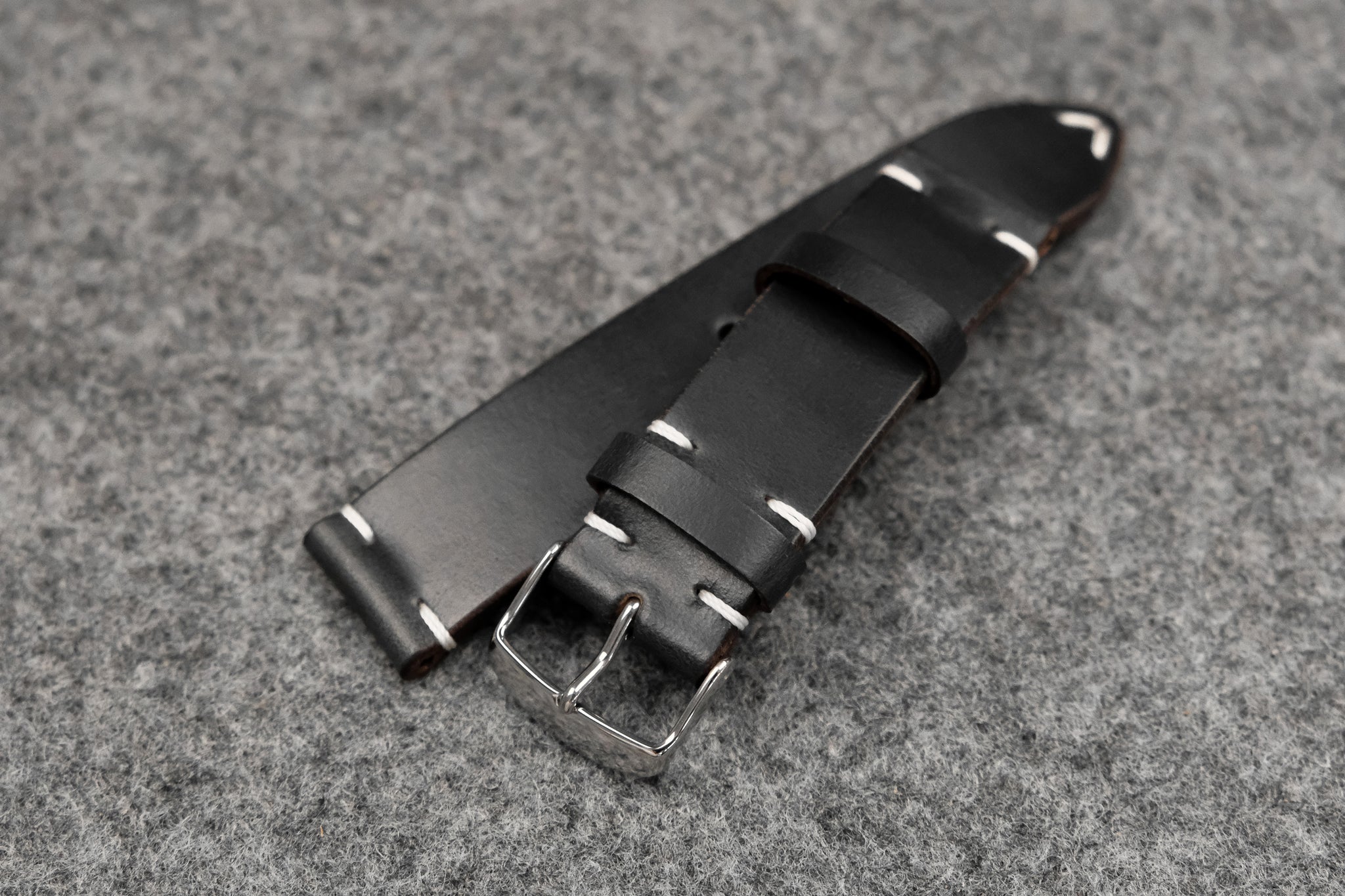 BEAMS + 27mm Mサイズ Horween Chromexce 茶芯 黒 BEAMS + 27mm Mサイズ Horween Chromexce 茶芯 黒（Stainless