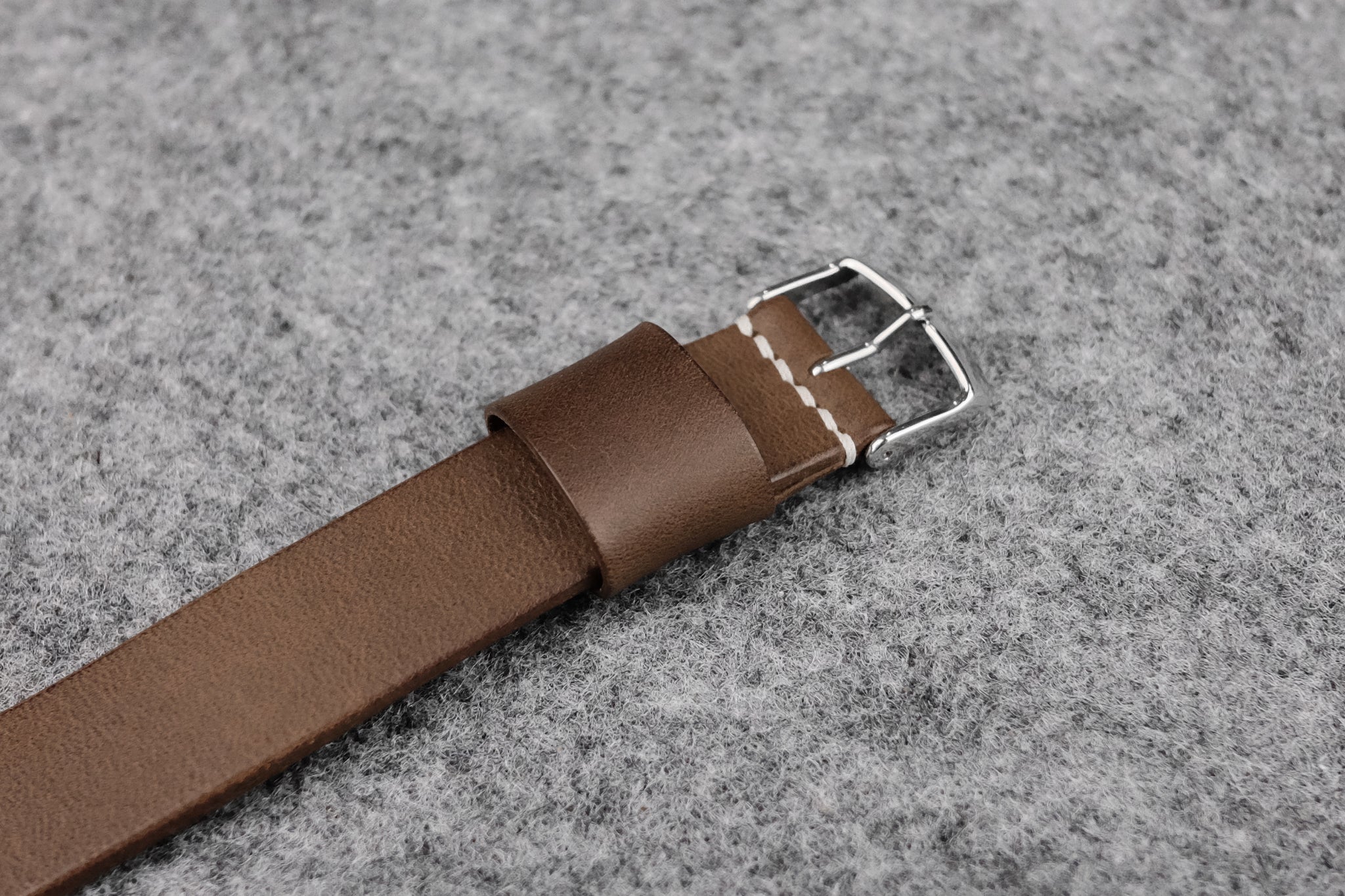 Horween Chromexcel Natural Wide Pass Through Leather Strap – THE